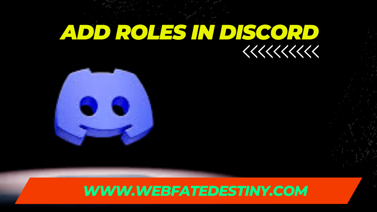 add Roles in Discord